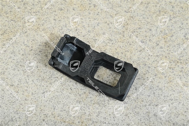 Lenkstockschalter Abdeckung / gummi, Bordcomputer, Satinschwarz