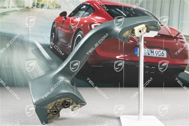 Haltegriff, Leder, Cedargrün, R