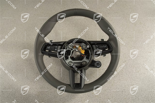 Sportlenkrad GT Leder, Achatgrau, Multifunktion, Heizung, Sport Chrono Plus