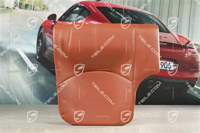 Back seat lower / cushion, Coupe/Targa, leather, Terracotta, R