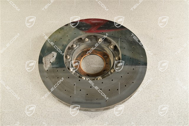 PCCB ceramik brake disc, 20-inch / 420mm, L, damged