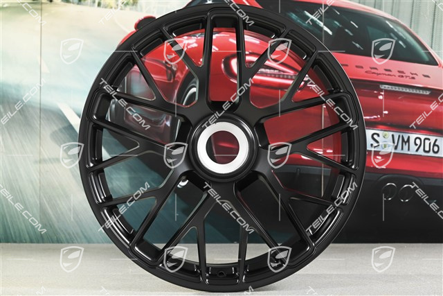 20" Felga Turbo S, centralne mocowanie, 8,5J x 20 ET51, czarny mat