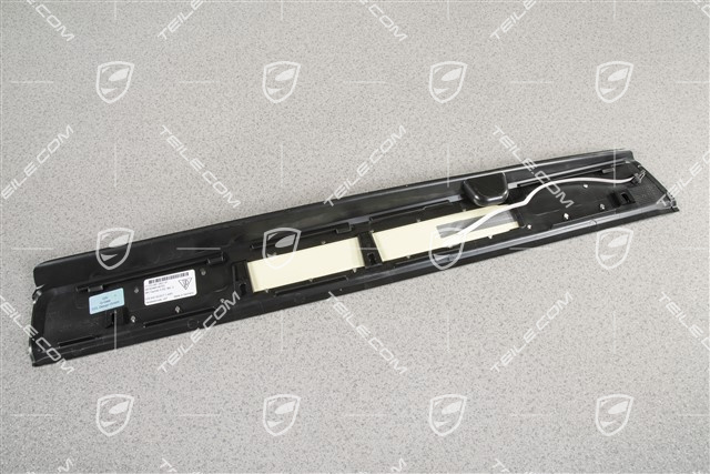 Einstiegleiste, Edelstahl, mit Beleuchtung, mit Schriftzug "Cayman S", L