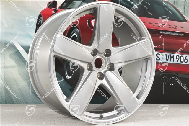 19" Felge Macan Sport Classic, 9J x 19 ET21, GT-Silber metallic