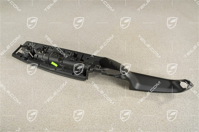 Türverkleidung vorne, Armlehnenträger / Träger, Innenbeleuchtungspaket, Schwarz, R