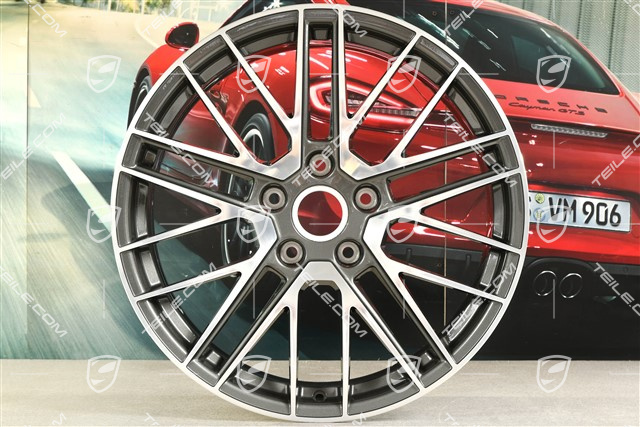 20-inch wheel rim Turbo V, 8,5J x 20 ET50, Titan