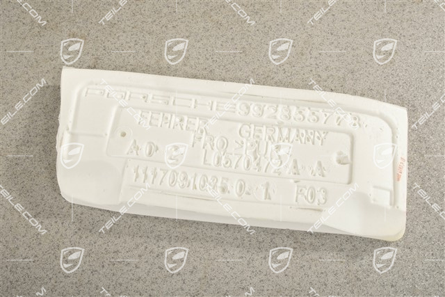 Lendenwirbelstütze, Schaumteil, R