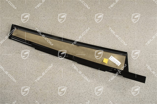 Front door / B-pillar outer cover, Black, R