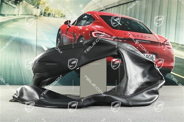 Lehnenbezug, Leder, Sportsitz Plus, Schwarz, L=R