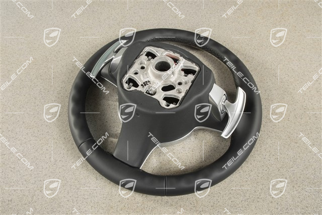 Sportlenkrad PDK mit Paddle, Sport Design, Chrono, schwarzes Leder