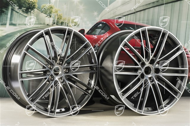 22-inch wheel rim setTurbo IV, 11,5J x 22 ET52 + 10J x 22 ET48, for Coupé