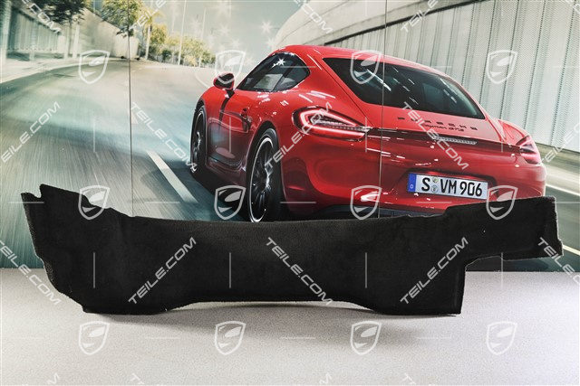 Hinter Kofferraumverkleidung, Schwarz