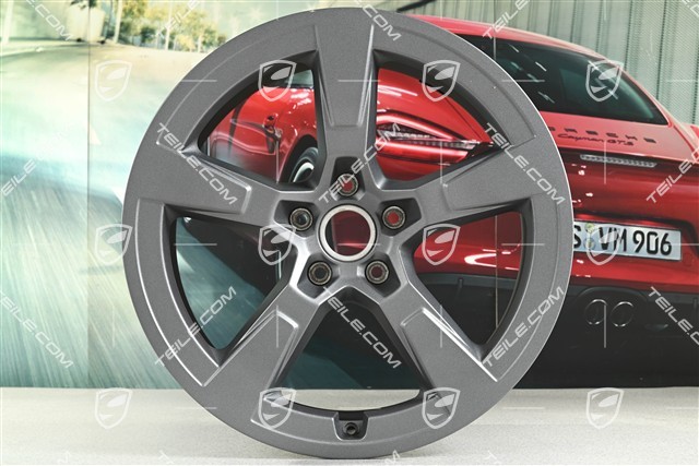 21" Felge Macan Offroad, 10,5J x 21 ET47, Vesuvgrau