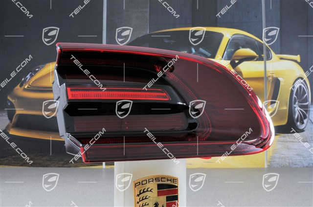 Lampy tylne, czarno-czerwone, komplet (4 części), L+R