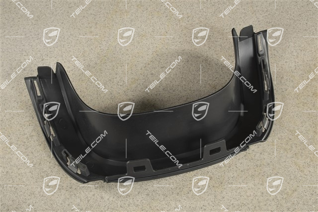 Cover plate (above tailpipe), black
