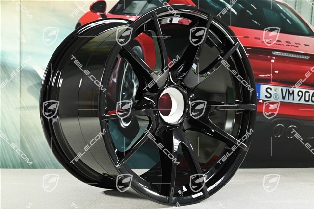 19" GT3 RS 4.0 Felga na centralną śrubę, 12J x 19 ET48, czarna