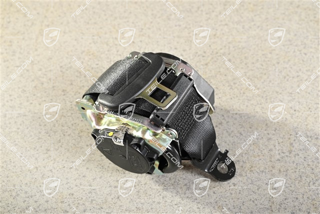 Pas bezpieczeństwa tylny, czarny, L