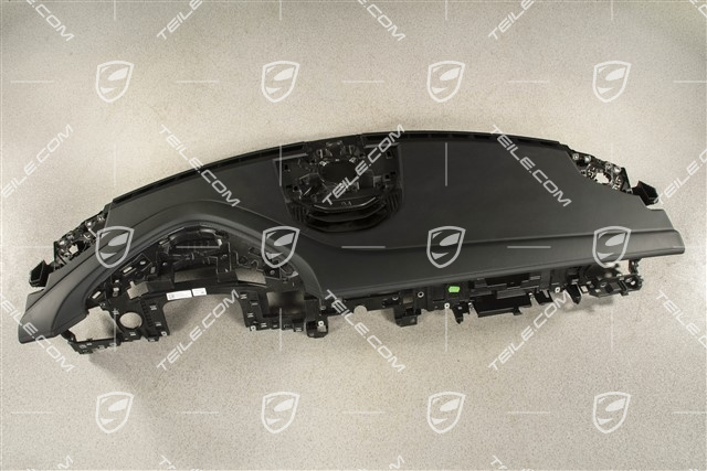 Schalttafelverkleidung, Oberteil, Ohne Head-up, Clubleder, Basaltschwarz