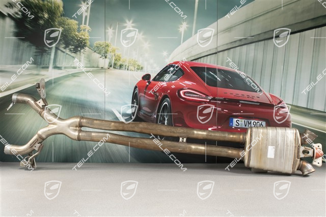 Front silencer, short wheelbase, 2,9L V6 S