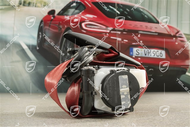 Seat belt, front, Carrera Red, L