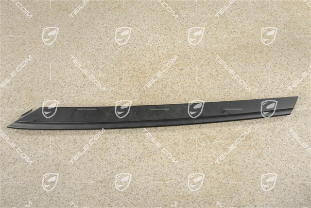 Front bumper disc / trim, Sport Design Package, lower, Black matt, L