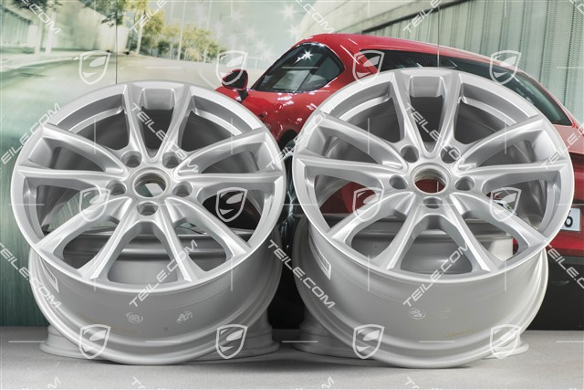 19" Felgensatz Panamera S, 9J x 19 ET64 + 10,5J x 19 ET62