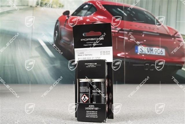 Paint touch-up applicator (Primer, base coat, Clear lacquer) Midnight Blue Metallic 37W