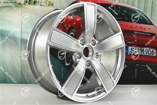 20" Felga Carrera Sport, 8,5J x 20 ET57, Platinsilber Metallic