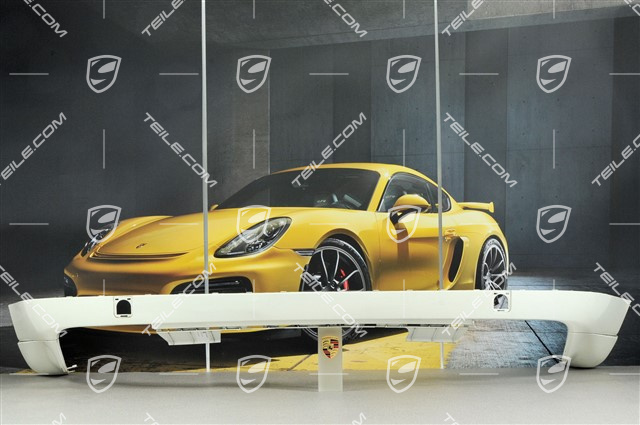 Sport Design rear bumper panel, spoiler