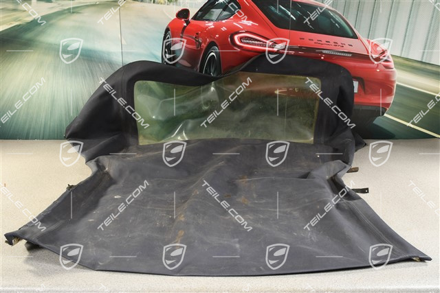 Verdeckbezug, ohne Heckscheibe, Metropolblau