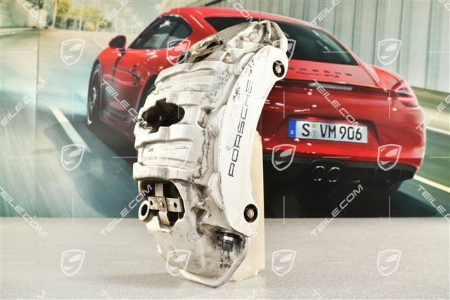 Zacisk hamulcowy, srebrny, L