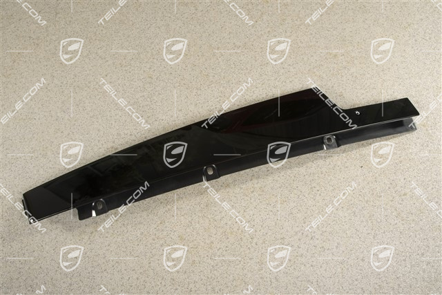 B-Säule Außen Blende, Vorne, Schwarz, L