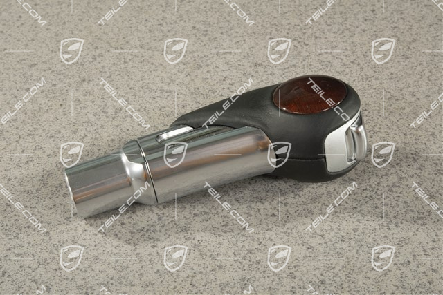 Wählhebel / Schaltknopf, Mahagoni, PDK, Schwarz