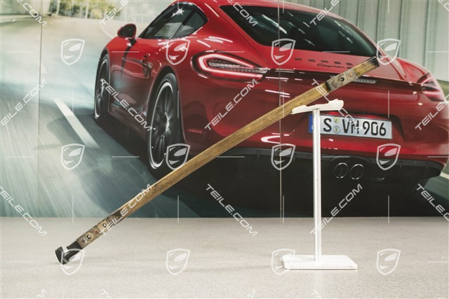 Targa / Cabrio, szyna prowadząca szyby drzwi, czarna, R