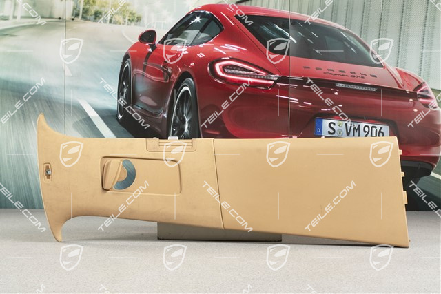 Verkleidung B-Säule, Stoff, sand beige, R