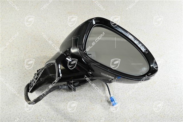 Lusterko kompletne, prawe, ściemniane, z kamerą