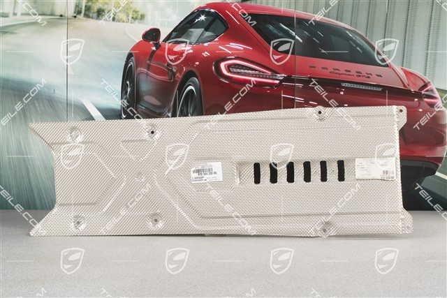 Underbody cover, tunnel, Short wheelbase