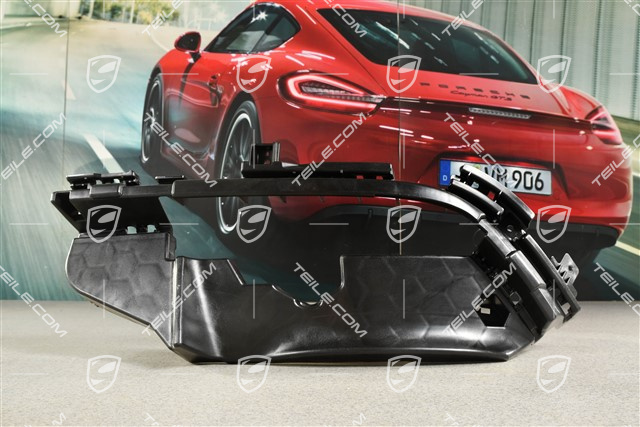 Rear bumper, lower lining reinforcement, R