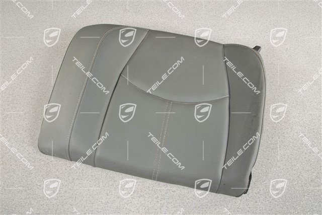 Back seat backrest, Coupe/Targa, leatherette, Stone grey, L