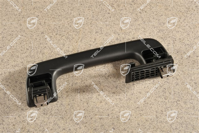 Haltegriff / Zuziehgriff, Hinten, Schwarz, R