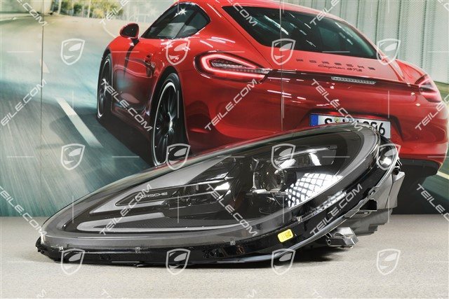 LED Scheinwerfer, schwarz, L