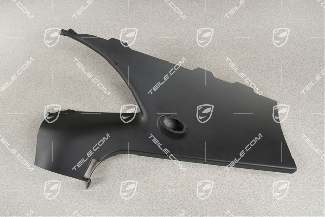 Verkleidung von C-Säule, Schwarz, L