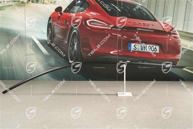 Zierleiste, seitlich, oben, Rallyeschwarz, R