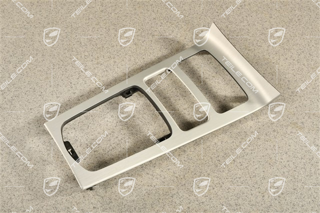 Blenda Dekor ozdobna konsoli środkowej,  Aluminium szczotkowane