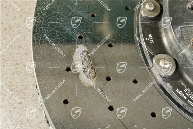 PCCB Keramik-Bremsscheibe, 20" / 420mm,  beschädigt, R