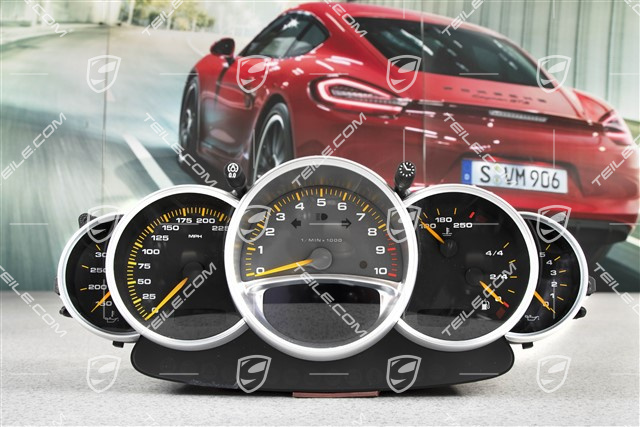 Instrument cluster / Speedometer, USA