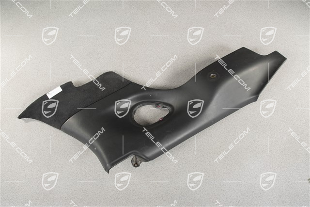 Tapicerka boczna, skóropodobna, czarna, Coupe, L