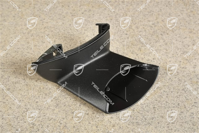 Blende, Aussenspiegel Spiegelfuss, Außen, Schwarz, L