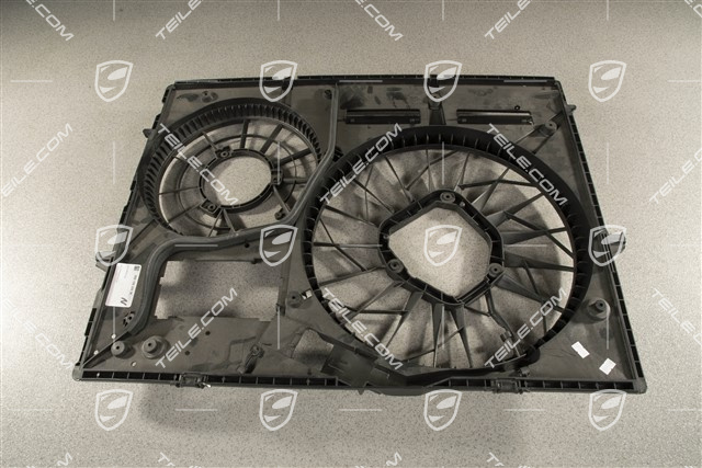 Cooling air duct (fan shroud)