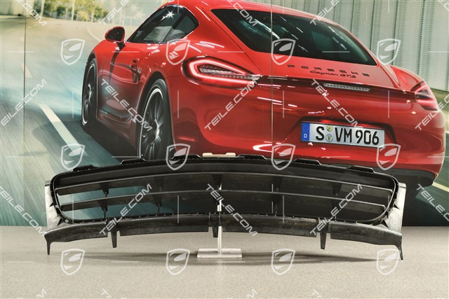 Retaining frame (centre grille), Facelift 09-